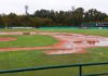 A pesar de la lluvia, se disputó un juego de la fecha