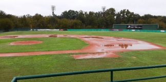A pesar de la lluvia, se disputó un juego de la fecha