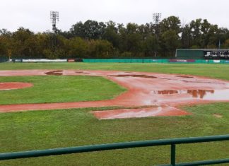 A pesar de la lluvia, se disputó un juego de la fecha