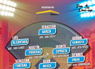 Vélez domina en el equipo de la quinta semana