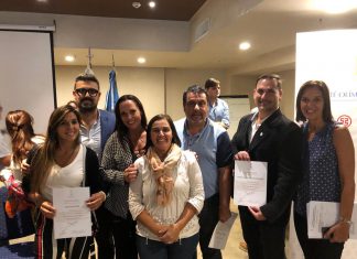 Finalizó el curso de Administración Deportiva del COA