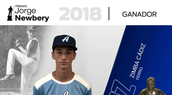 Zimba Cádiz ganó el Jorge Newbery 2018